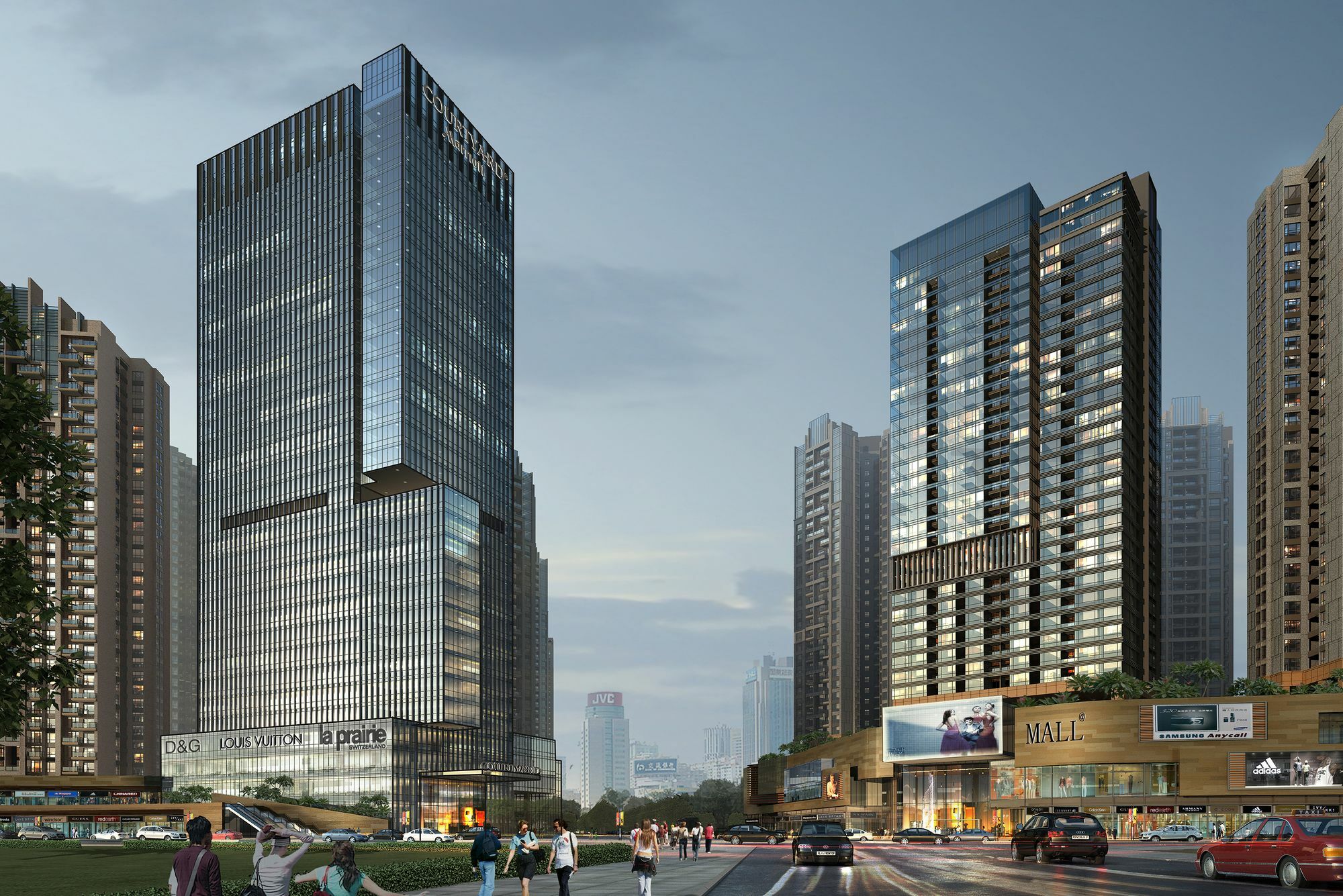 Готель Courtyard By Marriott Shenzhen Bao'An Екстер'єр фото